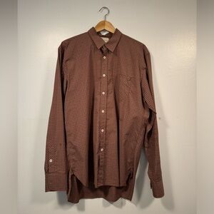 Billy Reid casual button down long sleeve shirt. Standard cut size Large
